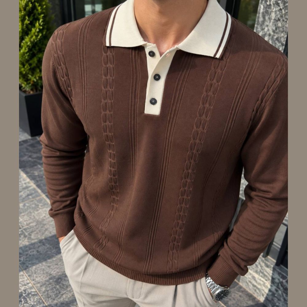 Muški polo džemper RM961