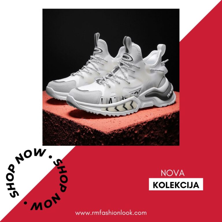 Red, White, And Black Shoes Products Sale Instagram Post